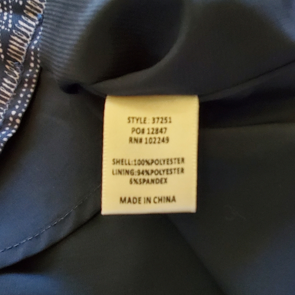 EUC - Skies Are Blue | 3/4 Sleeve Blouse Size M - Picture 6 of 9